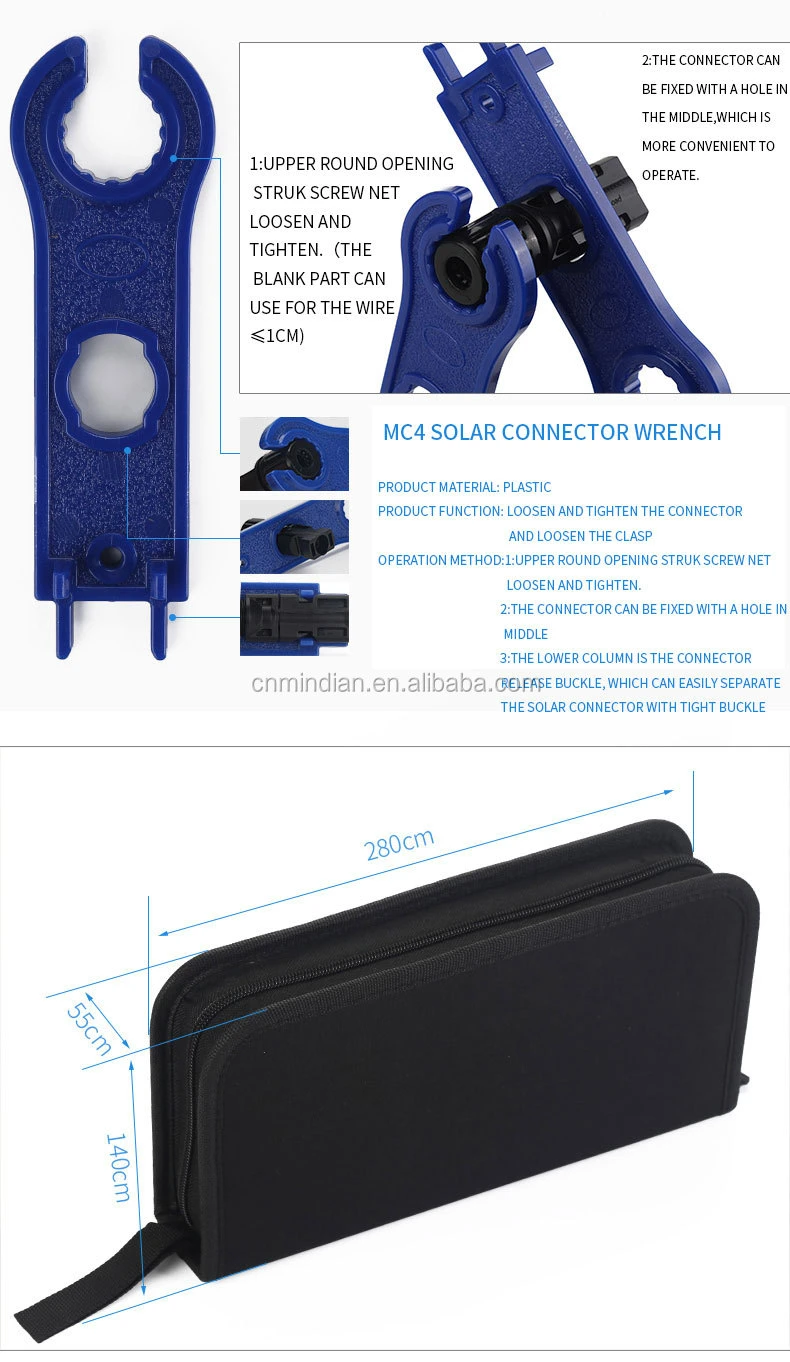 Network Tool PV Kit Crimping Tool for Cuts Strips and Crimps The Network Cable Network Solar Tool Kit