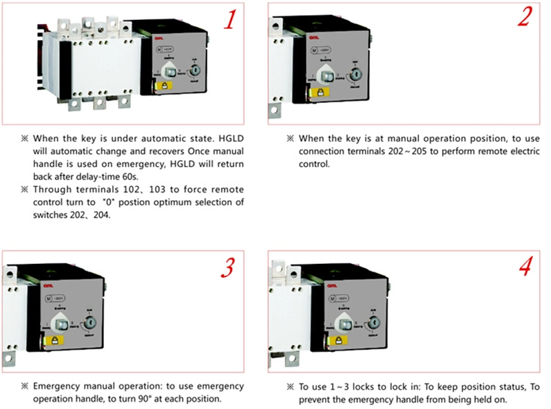 OEM Hgld ATS Automatic Transfer Switch Change-Over Switch